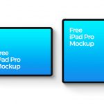 iPad Pro Free PSD Mockup