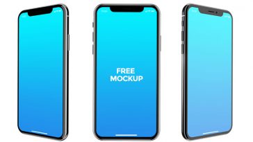 iPhone X Free Mockup Pack